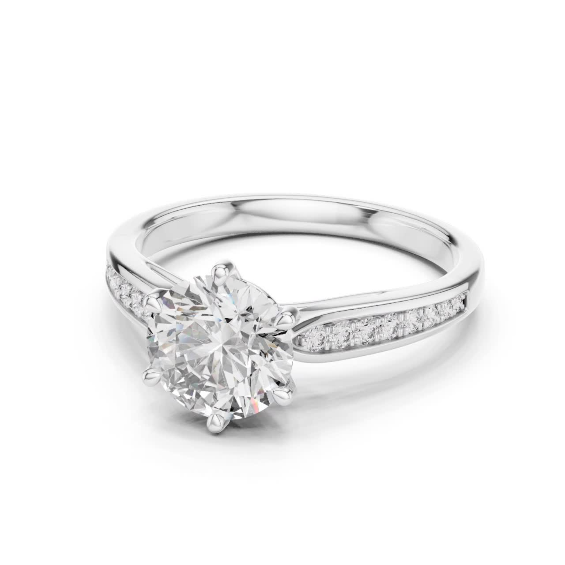 White Gold Round Brilliant Diamond Pave Solitaire Ring
Round Cut Diamond Ring with Pave Set Band
White Gold Diamond Ring with Sparkling Accents
Fine Jewelry Round Diamond Ring in White Gold
White Gold Classic Pave Diamond Ring Design
Elegant Round Diamond Ring with White Gold Band
White Gold Luxury Diamond Jewelry Ring
Premium Round Cut Diamond Ring in White Gold
White Gold Diamond Ring with Delicate Pave
Timeless Round Brilliant Diamond White Gold Ring