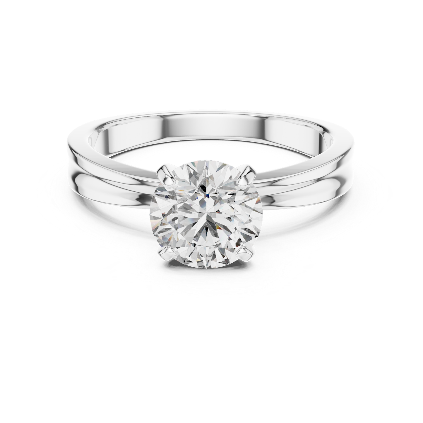 White gold round cut diamond bridal ring
Classic white gold round diamond bridal ring
White gold bridal ring with round diamond
Round cut diamond ring in white gold
White gold polished diamond bridal ring
Elegant white gold round cut ring
White gold solitaire bridal diamond ring
White gold round diamond ring design
Four prong round diamond bridal ring
White gold round diamond promise ring