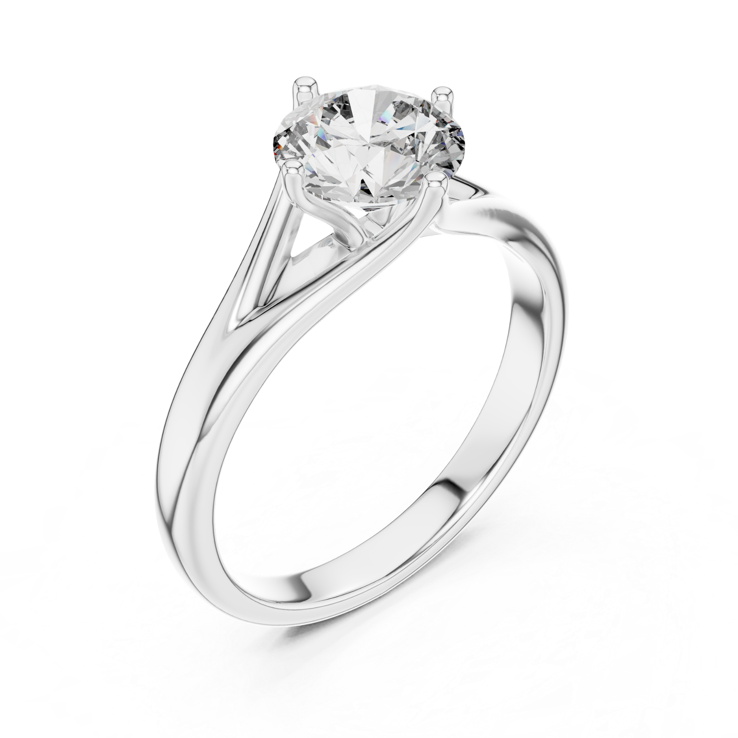 White gold round cut diamond bypass ring angle view
White gold round cut solitaire bypass ring angle
Round cut diamond bypass ring in white gold angle
White gold four prong round cut diamond angle ring
Round cut diamond engagement ring white gold angle
White gold bypass band with round cut diamond
Polished white gold round cut bypass diamond ring
Modern white gold round cut bypass ring angle
White gold solitaire round cut diamond angle view
Round cut diamond white gold bypass shank angle