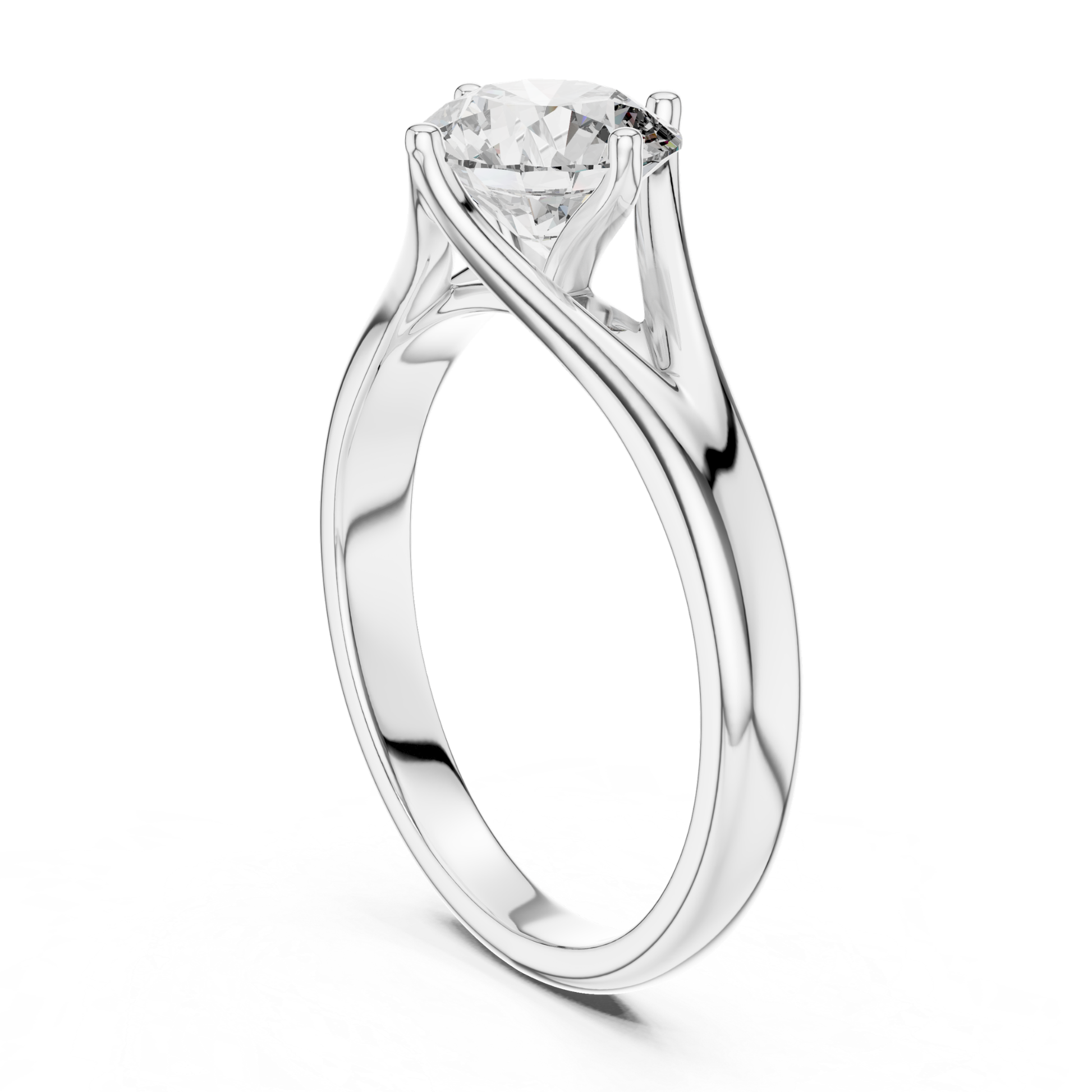 White gold round cut diamond bypass ring profile view
White gold round cut solitaire bypass ring profile
Round cut diamond bypass ring in white gold profile
White gold four prong round cut diamond profile
Round cut diamond engagement ring white gold profile
White gold bypass band with round cut diamond
Polished white gold round cut bypass diamond ring
Modern white gold round cut bypass ring profile
White gold solitaire round cut diamond profile view
Round cut diamond white gold bypass shank profile