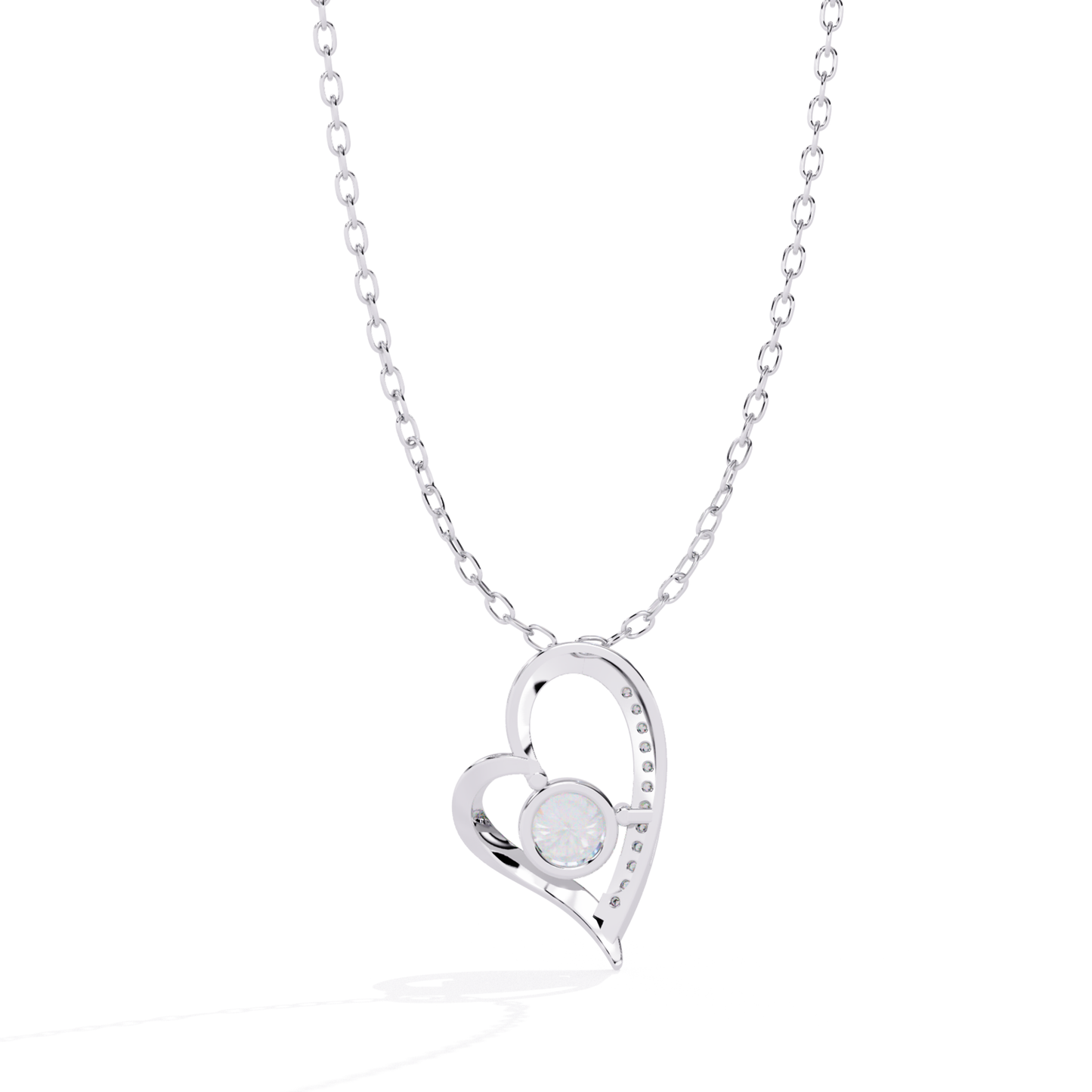 White gold round cut diamond open heart pendant back view
Back view of open heart round diamond pendant
White gold heart pendant reverse side
Round cut diamond open heart pendant back
Open heart pendant with center diamond back view
White gold diamond heart pendant rear view
Polished open heart pendant back design
White gold round diamond pendant reverse profile
Open heart pendant back detail in white gold
Round cut diamond heart pendant back finish