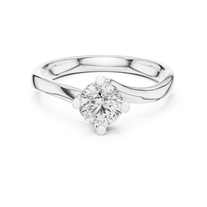 White gold round diamond twisted solitaire ring
Round cut diamond engagement ring in white gold
White gold solitaire diamond ring
Twisted band round diamond ring white gold
Minimal round diamond engagement ring
White gold prong set solitaire ring
Elegant round diamond twist band ring
Classic solitaire diamond ring white gold
Modern twisted diamond ring in white gold
Round diamond promise ring white gold