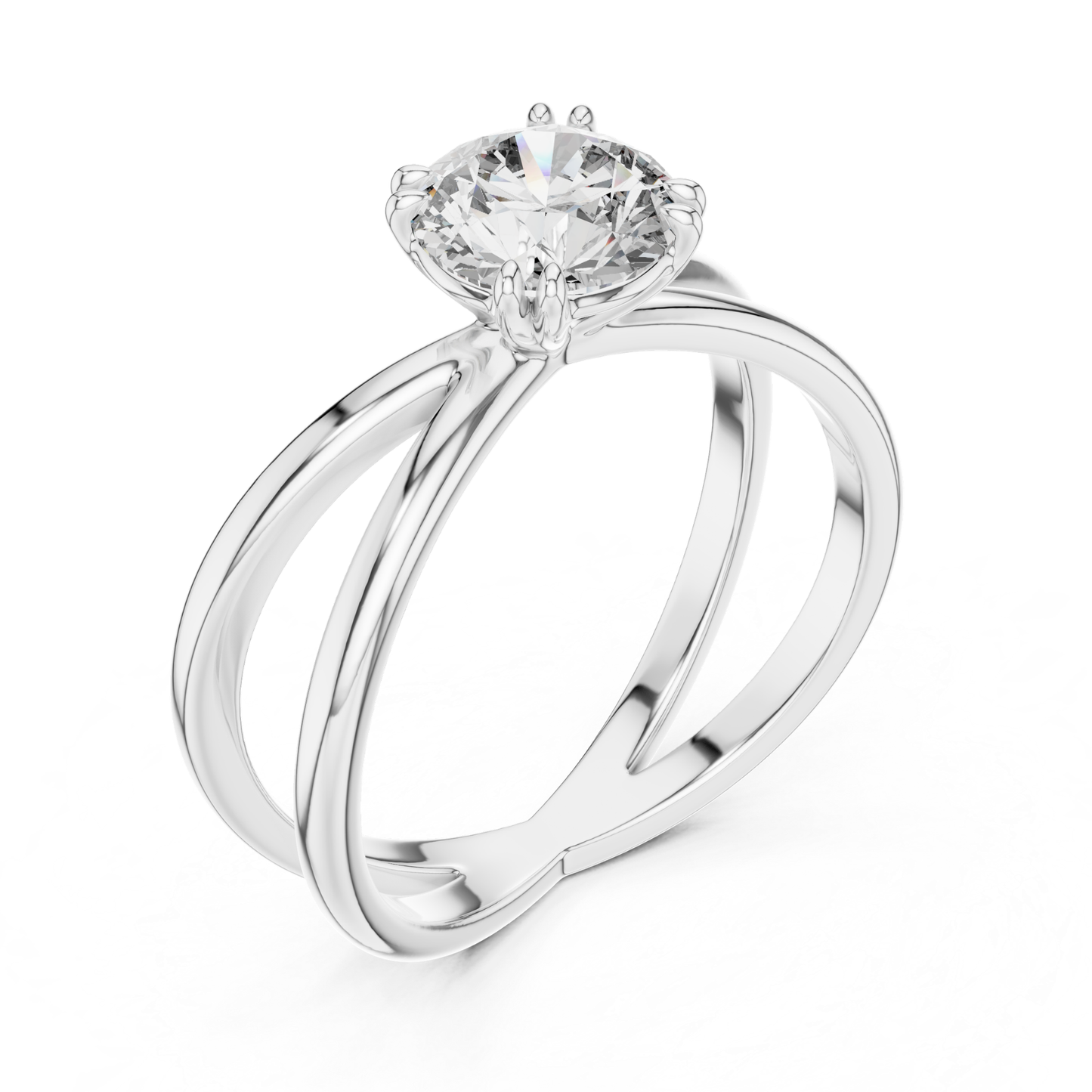 White gold round cut split shank diamond angled front view
White gold round cut split shank engagement ring
Polished white gold round cut split shank ring
White gold crossover round cut split shank ring
White gold six prong round cut solitaire ring
Classic white gold split shank round cut ring
Elegant white gold round cut split shank ring
Minimal white gold round cut split shank ring
Fine white gold split shank round cut ring
White gold round cut split shank ring design