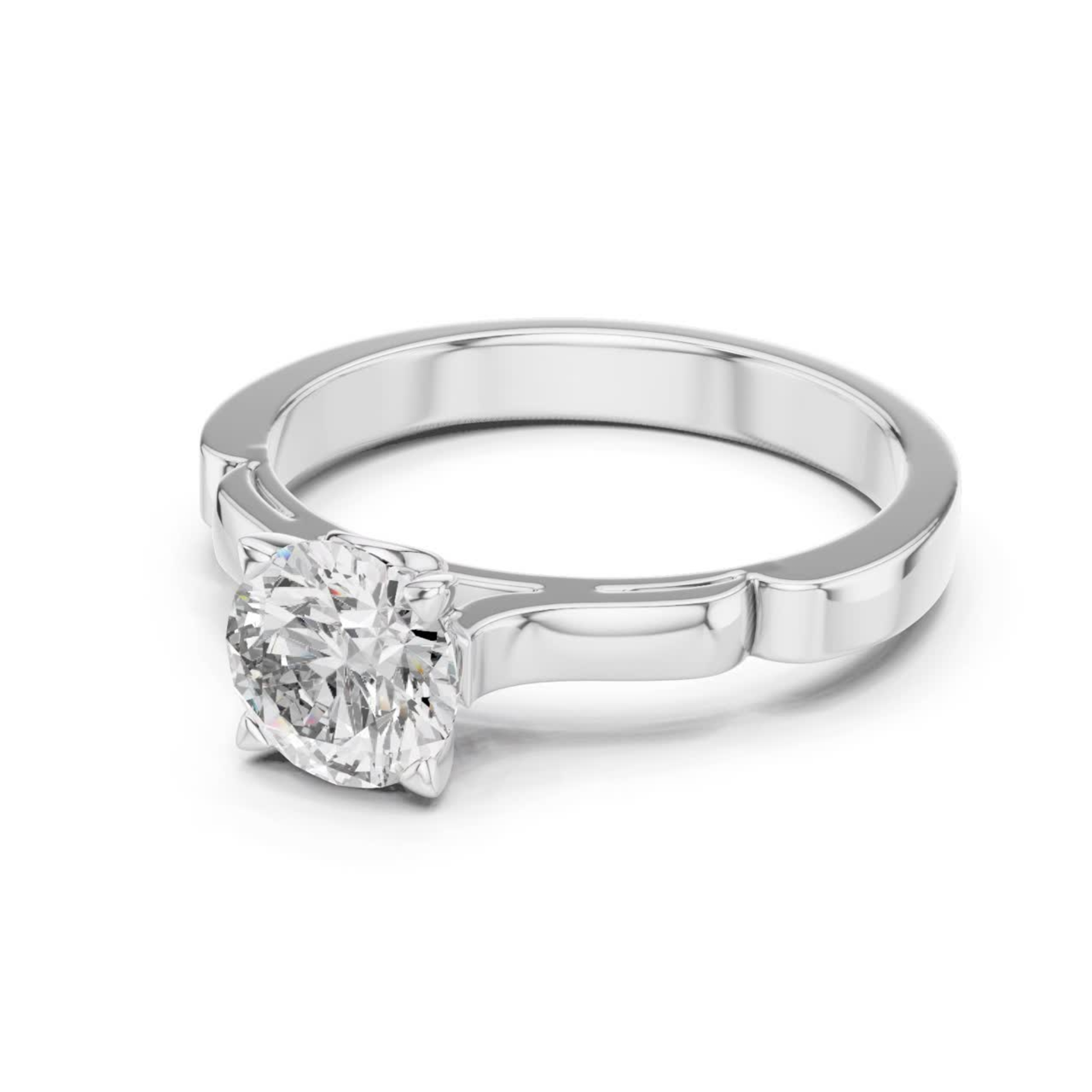 White gold round cut textured band diamond ring angled
White gold round cut engraved band diamond ring
Polished white gold round cut textured ring
White gold four prong round cut textured ring
White gold textured band round cut solitaire
Classic white gold textured round cut diamond
Elegant white gold engraved band diamond ring
Minimal white gold round cut textured ring
Fine white gold textured band solitaire ring
White gold round cut polished diamond band