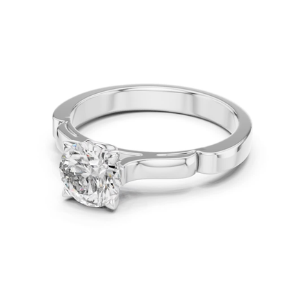 White gold round cut textured band diamond ring angled
White gold round cut engraved band diamond ring
Polished white gold round cut textured ring
White gold four prong round cut textured ring
White gold textured band round cut solitaire
Classic white gold textured round cut diamond
Elegant white gold engraved band diamond ring
Minimal white gold round cut textured ring
Fine white gold textured band solitaire ring
White gold round cut polished diamond band