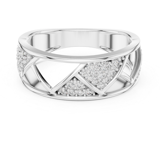 White gold ring with round diamond criss cross design
Elegant white gold diamond band ring for women
Round diamond white gold geometric pattern ring
Luxury white gold open lattice diamond ring
Modern white gold ring with sparkling round diamonds
Stylish criss cross white gold diamond wedding band
Fine jewelry white gold diamond statement ring
Handmade white gold round diamond fashion ring
Unique white gold diamond anniversary ring design
White gold designer ring with pave round diamonds