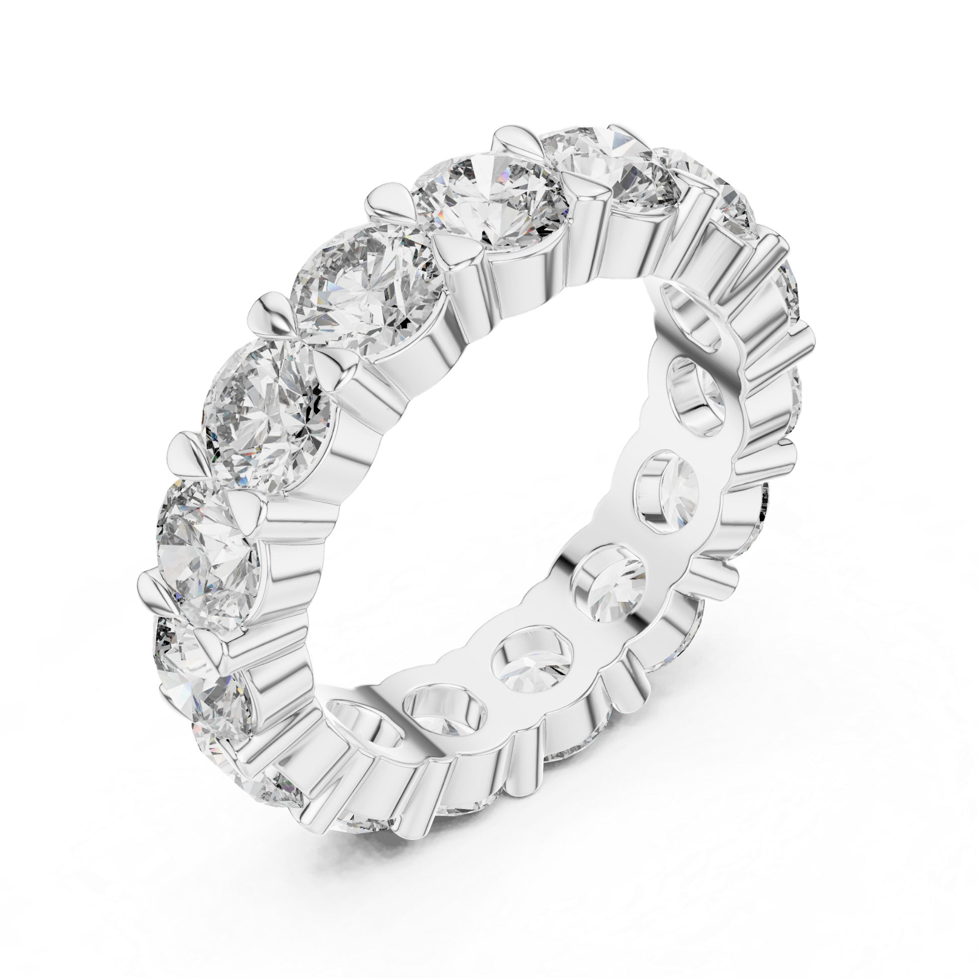 White Gold Round Diamond Eternity Ring Side Angle
Round Brilliant Diamond Band White Gold Angle
White Gold Diamond Wedding Ring Profile
Round Cut Diamond Eternity Band White Gold
White Gold Anniversary Diamond Ring Angle
Luxury Round Diamond Band White Gold
White Gold Shared Prong Diamond Ring
Round Diamond Bridal Band White Gold
White Gold Continuous Diamond Eternity Ring
Classic Round Diamond Ring White Gold