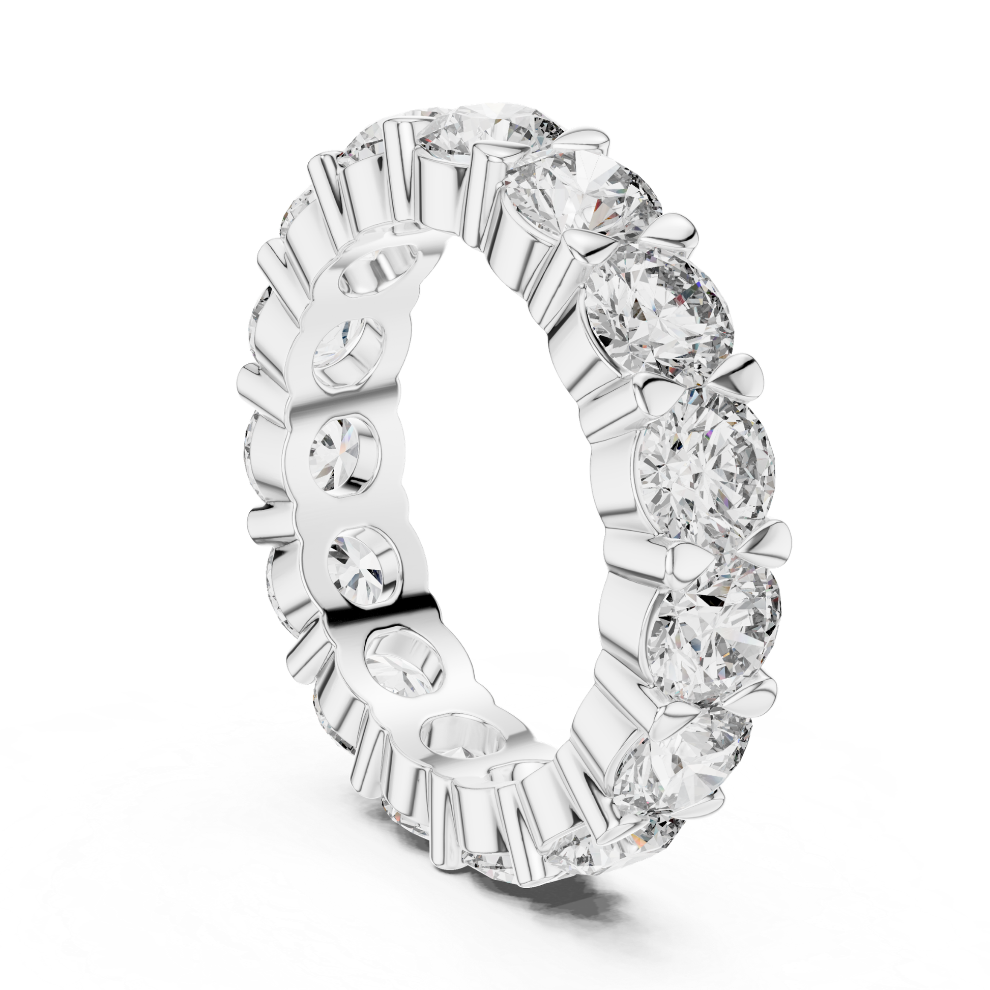 White Gold Round Diamond Eternity Ring Side Profile
Round Brilliant Diamond Band White Gold Profile
White Gold Diamond Eternity Ring Vertical View
Round Cut Diamond Wedding Band White Gold
White Gold Anniversary Diamond Ring Profile
Luxury Round Diamond Eternity Band White Gold
White Gold Shared Prong Diamond Band
Round Diamond Bridal Ring White Gold Profile
White Gold Continuous Diamond Wedding Ring
Classic Round Brilliant Diamond Band White Gold