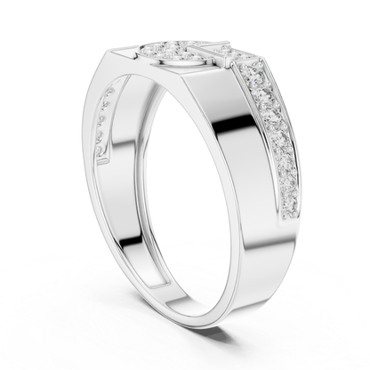 Rear back white gold round diamond geometric ring
White gold round diamond statement ring back view
Modern white gold geometric diamond band ring
Polished white gold round diamond designer ring
Luxury white gold geometric fashion ring design
Sleek white gold round diamond wide band ring
Contemporary white gold diamond accented ring
Elegant white gold geometric statement band ring
Minimal white gold round diamond modern ring
White gold bold geometric diamond ring back view