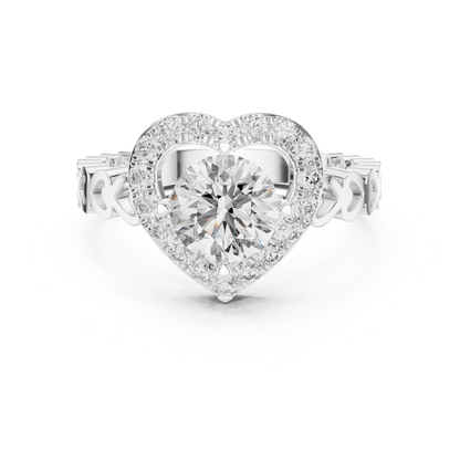 White gold round diamond heart halo ring front view
White gold heart halo round diamond ring design
Round diamond white gold heart shaped halo ring
White gold heart frame diamond ring front design
White gold polished heart halo diamond ring style
Round diamond white gold heart cluster ring design
White gold heart halo solitaire diamond ring view
White gold diamond heart ring with open gallery
Modern white gold round diamond heart halo ring
White gold heart shaped diamond engagement ring