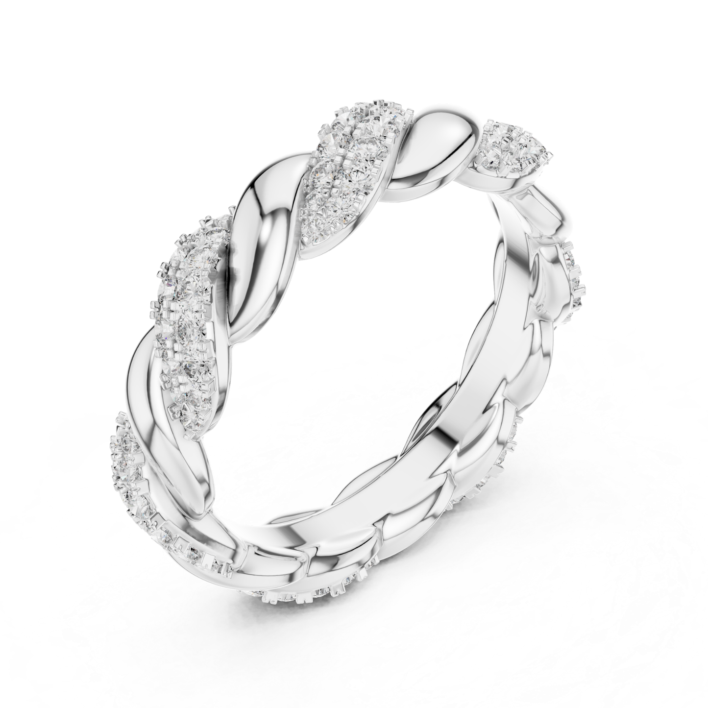White gold diamond leaf twist eternity band
Twisted leaf diamond ring in white gold
White gold braided diamond eternity ring
Diamond leaf pattern twisted band ring
White gold curved leaf diamond band
Nature inspired twisted diamond ring
White gold diamond leaf wedding band
Twisted white gold eternity band with diamonds
Elegant leaf style diamond band ring
White gold diamond twist pattern ring