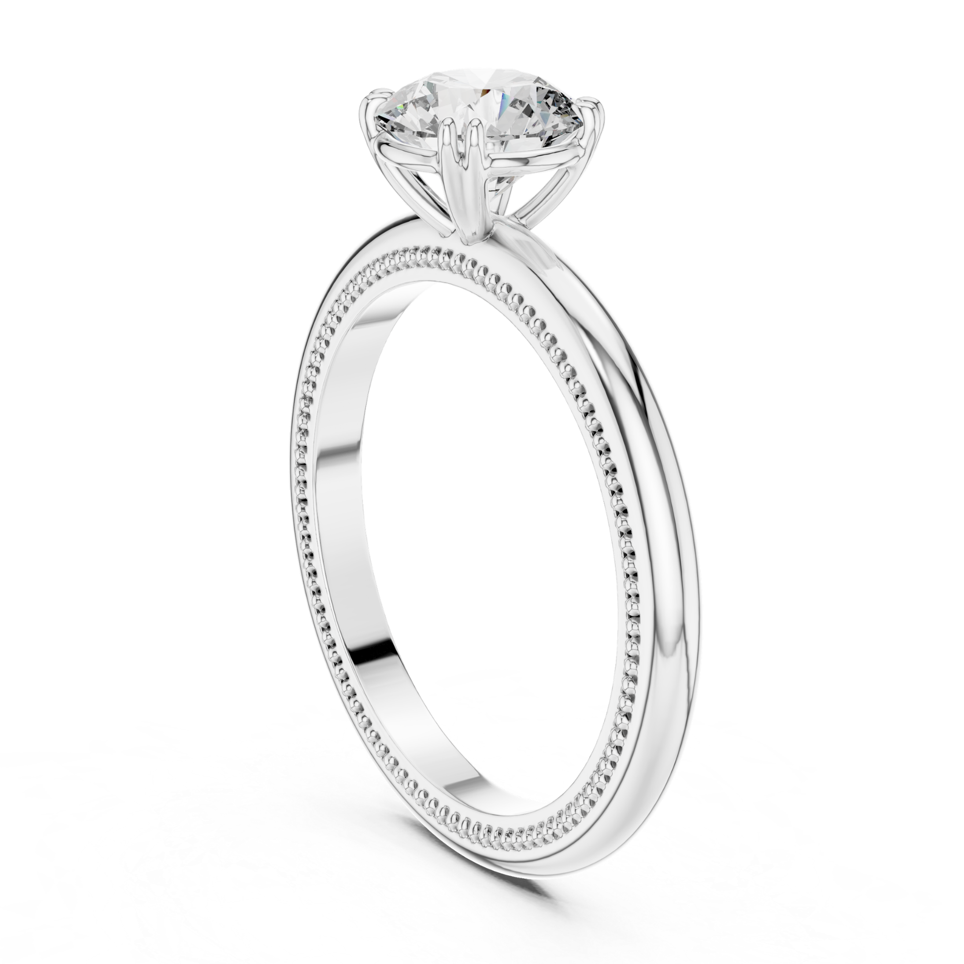 White gold round diamond milgrain ring profile view
Round diamond milgrain ring in white gold profile view
White gold round diamond milgrain ring profile
Round brilliant diamond milgrain ring profile view
White gold round milgrain diamond ring profile
White gold round diamond milgrain ring profile
Polished round diamond milgrain ring in white gold
White gold milgrain diamond ring profile view
White gold round milgrain ring profile view
White gold round brilliant milgrain ring profile