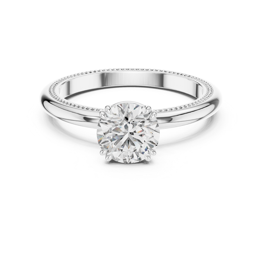 White gold round diamond milgrain solitaire ring
Round diamond milgrain solitaire ring in white gold
White gold classic round diamond milgrain ring
Round brilliant diamond milgrain solitaire ring
White gold round milgrain diamond engagement ring
Elegant white gold round diamond milgrain ring
Polished round diamond milgrain ring in white gold
White gold minimal milgrain diamond ring
Classic white gold round milgrain solitaire ring
White gold round brilliant milgrain diamond ring