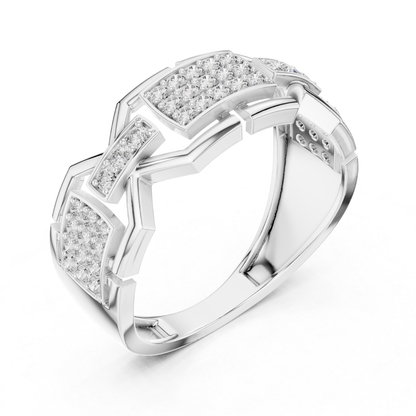White gold geometric cluster diamond ring design
Modern white gold abstract diamond fashion ring
White gold layered geometric diamond band style
Contemporary white gold statement diamond ring
White gold angular cluster diamond band ring
Luxury white gold geometric pave diamond ring
White gold modern architectural diamond design
Bold white gold geometric fashion band ring
Elegant white gold cluster diamond statement ring
White gold open geometric diamond ring style