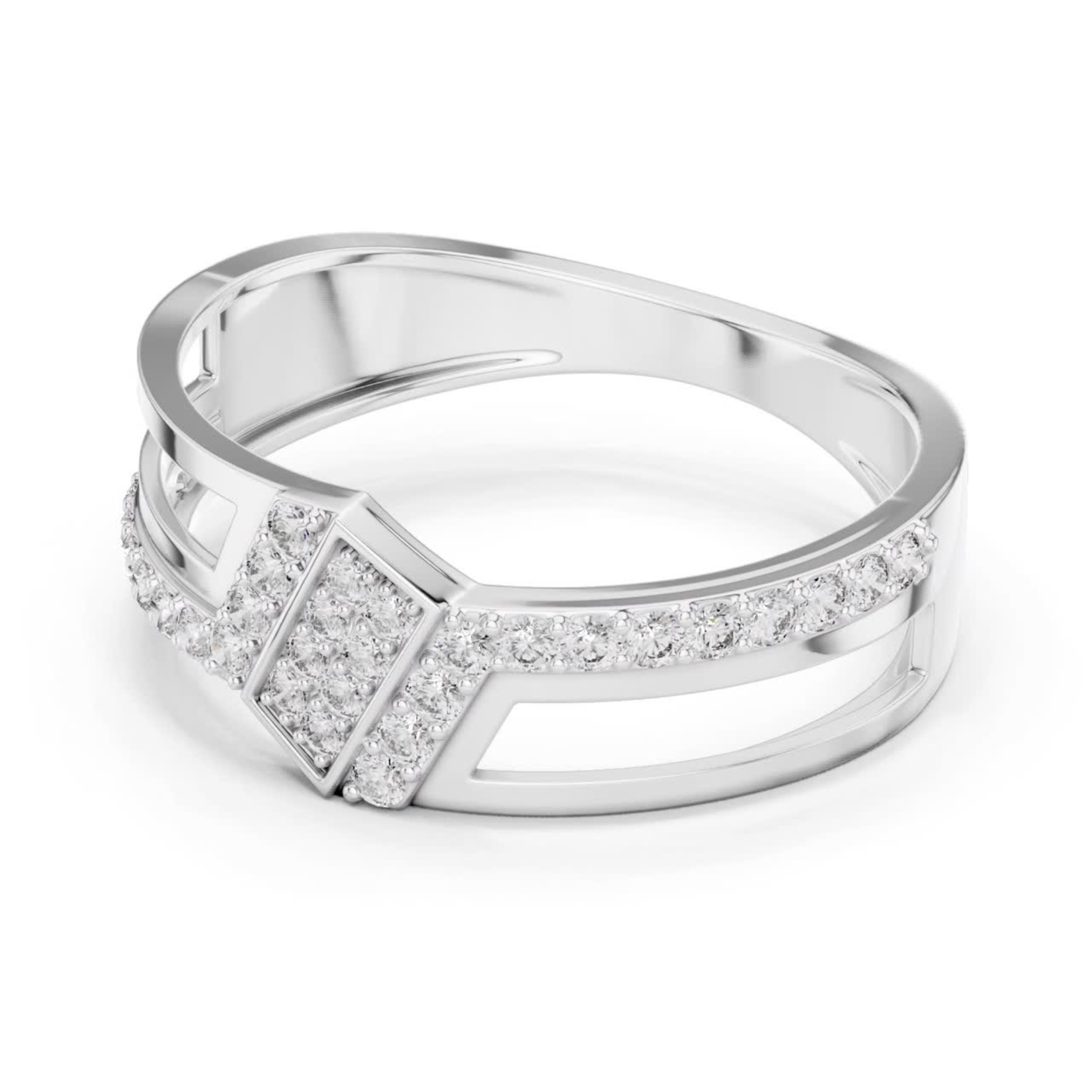 White gold round diamond open band ring side view
Side view white gold geometric diamond band ring
White gold split band round diamond ring profile
Modern white gold pave diamond ring side angle
White gold open style round diamond fashion ring
Side profile white gold round diamond band ring
White gold layered round diamond ring side view
Contemporary white gold crossover diamond band ring
White gold statement diamond ring side profile
Round diamond white gold open band side view