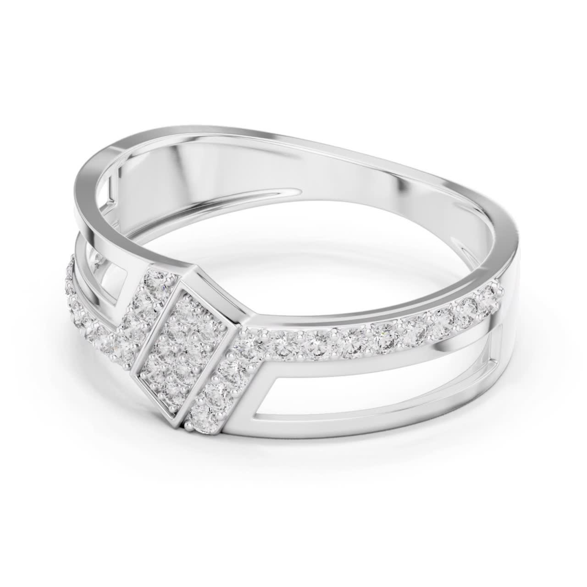 White gold round diamond open band ring side view
Side view white gold geometric diamond band ring
White gold split band round diamond ring profile
Modern white gold pave diamond ring side angle
White gold open style round diamond fashion ring
Side profile white gold round diamond band ring
White gold layered round diamond ring side view
Contemporary white gold crossover diamond band ring
White gold statement diamond ring side profile
Round diamond white gold open band side view