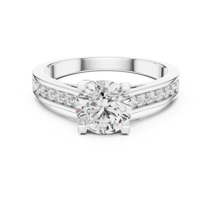 White gold round solitaire channel diamond ring
Round solitaire channel set diamond white gold ring
White gold channel band diamond ring design
Round diamond channel set solitaire ring style
White gold solitaire ring with channel diamonds
Polished white gold channel diamond ring design
Minimal channel set solitaire diamond ring style
Round brilliant channel diamond ring in white gold
White gold round channel set diamond ring design
Classic channel diamond solitaire ring in white gold