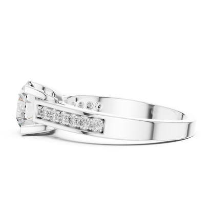 White gold round solitaire channel diamond ring side
Side view channel set diamond white gold ring
White gold channel band diamond ring design
Round diamond channel set solitaire ring style
White gold solitaire ring with channel diamonds
Polished white gold channel diamond ring design
Minimal channel set solitaire diamond ring style
Round brilliant channel diamond ring white gold
White gold round channel set diamond ring style
Classic channel diamond solitaire ring white gold