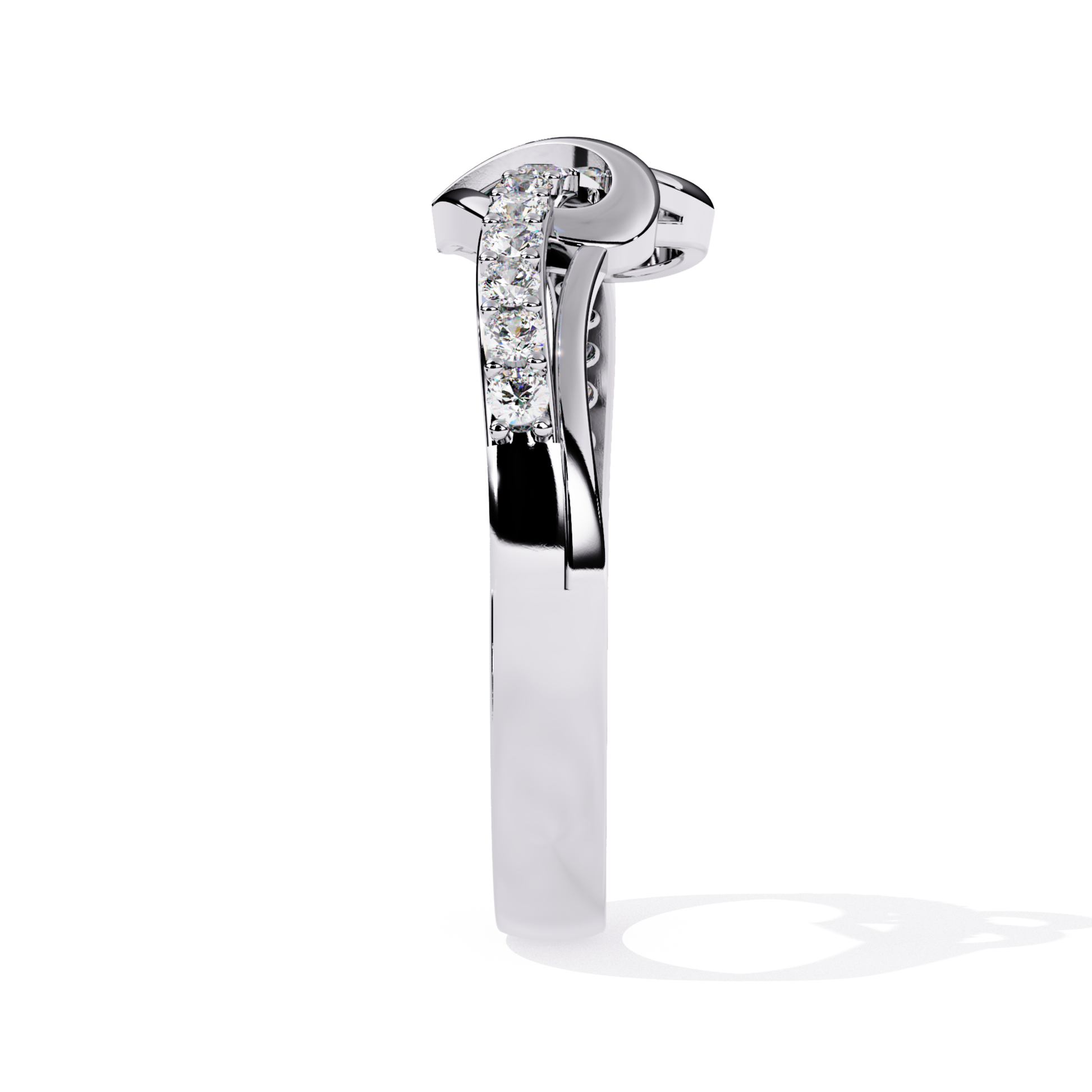 White gold ring side view with round diamonds
Side profile white gold band with diamond row
White gold ring showing curved diamond setting
Side angle white gold ring with round stones
White gold band side view with diamond line
Curved white gold ring side with diamond detail
White gold ring side profile diamond work
Side look white gold ring with round diamonds
White gold band showing side diamond setting
White gold ring side angle with diamond row