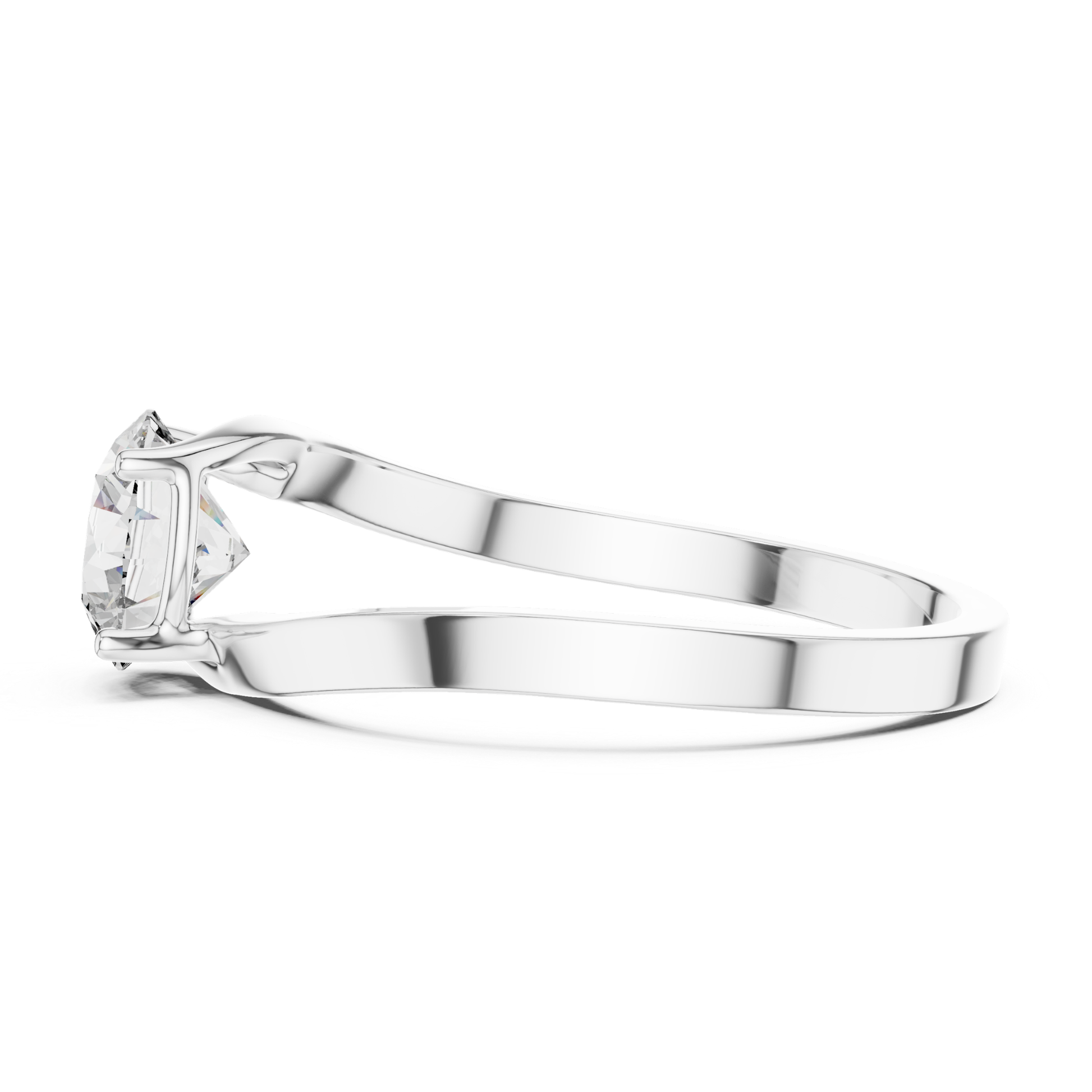White gold solitaire diamond ring profile view
White gold diamond ring profile with slim band
White gold prong set solitaire diamond ring
Polished white gold solitaire ring profile
White gold engagement ring profile design
Classic white gold diamond ring profile
White gold ring with elevated diamond setting
Minimal white gold solitaire ring profile
White gold diamond ring side profile design
Fine white gold solitaire engagement ring profile