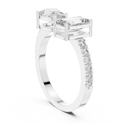 White gold toi et moi diamond ring gallery view
White gold emerald and pear diamond ring gallery
Gallery view of white gold toi et moi ring
White gold dual diamond ring gallery profile
Emerald cut and pear diamond ring gallery view
White gold two stone ring open gallery
White gold toi et moi ring side gallery
White gold diamond ring with open setting
White gold emerald and pear ring profile
White gold toi et moi ring rear angle