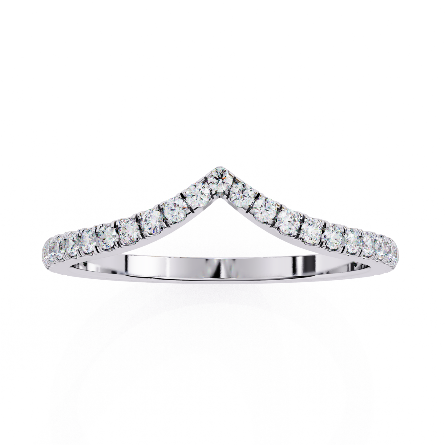 White gold V shape diamond band
V curve diamond band white gold
White gold chevron diamond band
V design band with diamonds
White gold pointed diamond band
V style diamond ring band
White gold diamond V band
Chevron shape diamond band
White gold band angled diamond line
V tip diamond band white gold