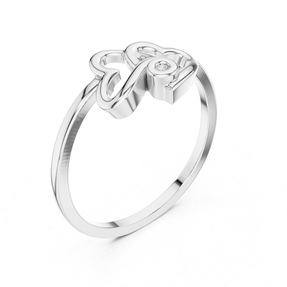 Minimal white gold heart diamond ring
Modern abstract heart white gold ring
Elegant white gold love knot ring
Open heart white gold ring with diamond accent
Contemporary white gold romantic ring
Fine white gold heart outline diamond ring
Stylish white gold heart fashion ring
Minimalist white gold heart wrap ring
Delicate white gold heart design ring
Artistic white gold heart ring with round stone