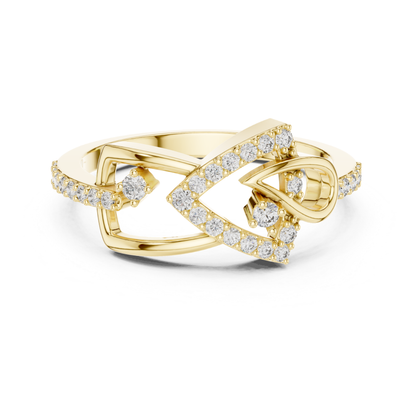 Yellow gold abstract crossover ring with round diamonds
Modern yellow gold geometric diamond fashion ring
Yellow gold open crossover ring with pave diamonds
Round diamond abstract ring in yellow gold
Yellow gold designer crossover ring with diamonds
Contemporary yellow gold diamond openwork ring
Yellow gold geometric swirl ring with round diamonds
Elegant yellow gold crossover diamond statement ring
Yellow gold artistic diamond ring with pave detail
Luxury yellow gold abstract diamond fashion ring