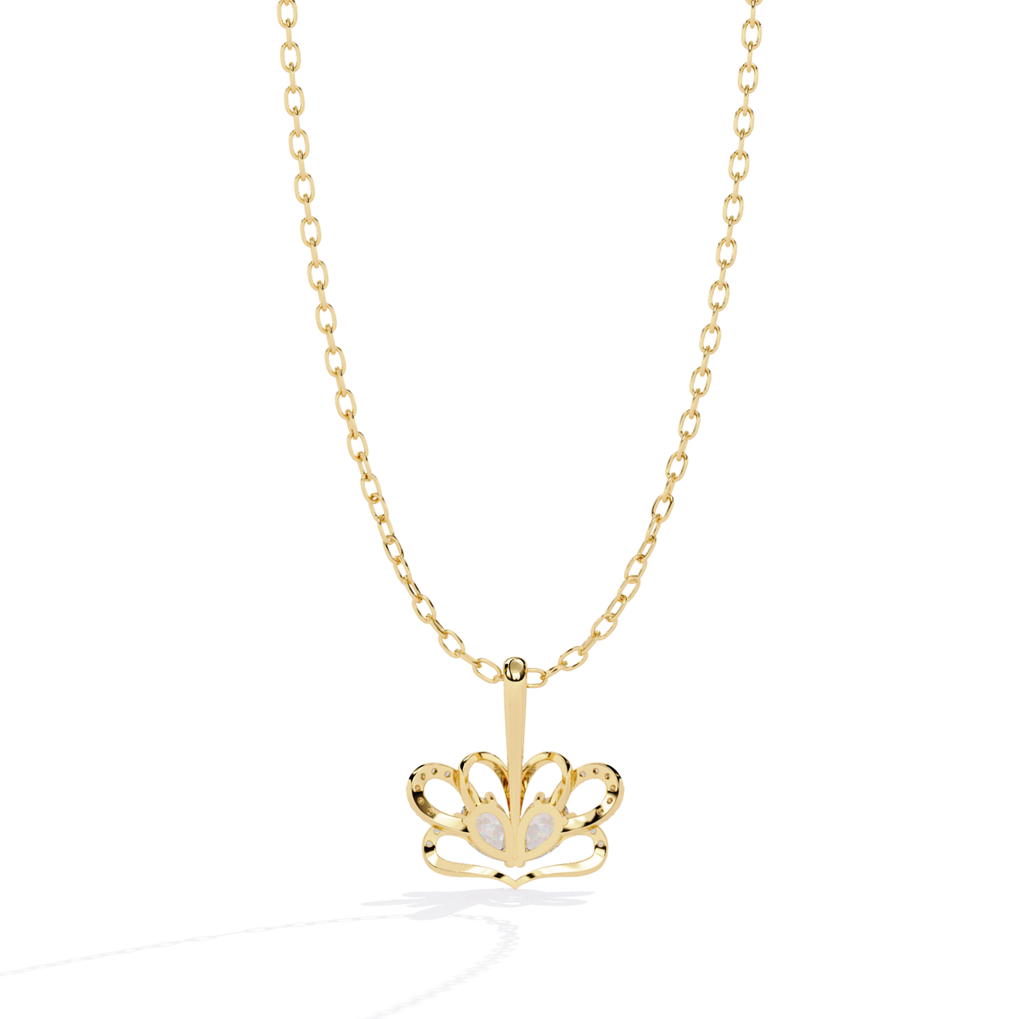 Yellow gold butterfly pear round diamond pendant back view
Back view of butterfly pear round diamond pendant
Yellow gold butterfly pendant rear view
Butterfly pendant back with pear and round diamonds
Yellow gold pear round diamond necklace back view
Polished butterfly pendant reverse side
Rear profile of butterfly diamond pendant
Yellow gold mixed cut diamond pendant back
Butterfly pendant back detail in yellow gold
Yellow gold butterfly necklace reverse view