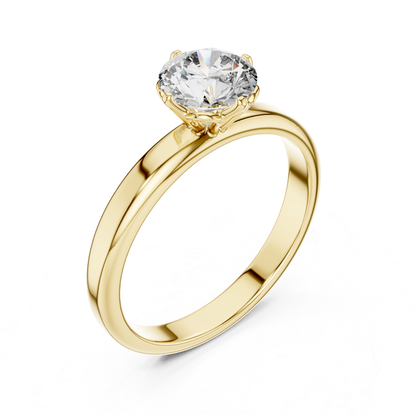Yellow Gold Classic Round Diamond Six Prong Ring
Yellow Gold Round Diamond Polished Solitaire Ring
Round Brilliant Diamond Ring With Gold Band
Yellow Gold Elegant Diamond Basket Setting Ring
Yellow Gold Raised Round Diamond Fine Ring
Classic Gold Ring With Brilliant Round Diamond
Yellow Gold Smooth Band Solitaire Diamond Ring
Round Diamond Gold Ring With Secure Prong Setting
Yellow Gold Fine Jewelry Round Diamond Ring
Polished Gold Ring Featuring Round Diamond Solitaire