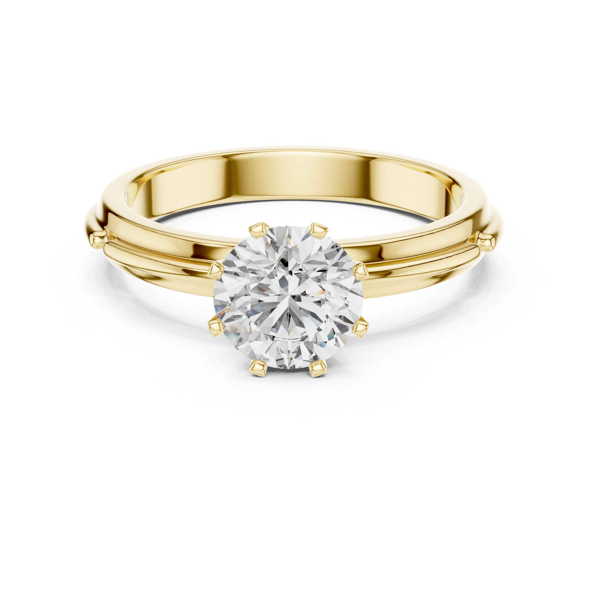 Yellow gold classic solitaire round diamond ring
Round cut diamond solitaire ring yellow gold design
Yellow gold diamond ring round stone elegant style
Solitaire round cut diamond ring yellow gold setting
Yellow gold engagement ring round diamond design
Round cut diamond prong ring yellow gold finish
Yellow gold single stone round diamond ring elegant
Round diamond engagement ring yellow gold design
Yellow gold diamond solitaire ring polished finish
Classic round cut diamond ring yellow gold setting