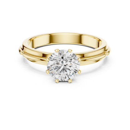 Yellow gold classic solitaire round diamond ring
Round cut diamond solitaire ring yellow gold design
Yellow gold diamond ring round stone elegant style
Solitaire round cut diamond ring yellow gold setting
Yellow gold engagement ring round diamond design
Round cut diamond prong ring yellow gold finish
Yellow gold single stone round diamond ring elegant
Round diamond engagement ring yellow gold design
Yellow gold diamond solitaire ring polished finish
Classic round cut diamond ring yellow gold setting