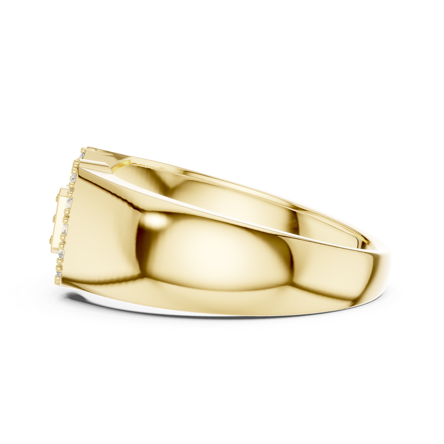 Side view yellow gold diamond buckle ring
Yellow gold buckle ring side profile
Profile view yellow gold statement ring
Yellow gold diamond buckle band side angle
Side perspective yellow gold fashion ring
Yellow gold geometric ring profile view
Side angle diamond buckle gold ring
Yellow gold polished buckle ring profile
Side detail yellow gold diamond ring
Yellow gold buckle band perspective view