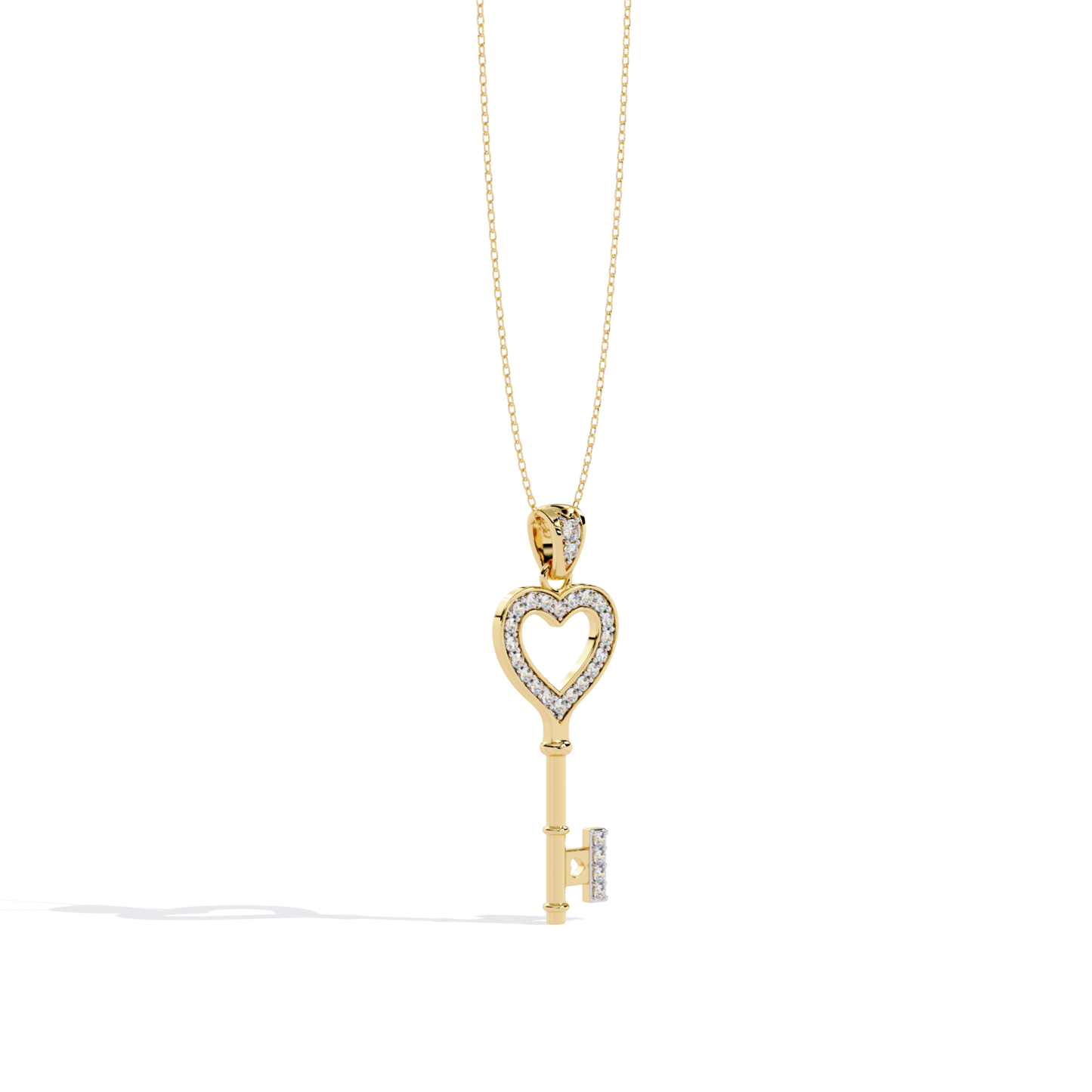 Yellow gold diamond heart key pendant angle view
Yellow gold open heart key diamond pendant angle
Heart key pendant with diamonds in yellow gold
Yellow gold heart key pendant with diamond detail
Open heart diamond key pendant in yellow gold
Yellow gold diamond heart key necklace pendant
Elegant yellow gold heart key diamond pendant
Yellow gold key pendant with open heart diamonds
Heart shaped diamond key pendant angle design
Fine yellow gold diamond heart key pendant