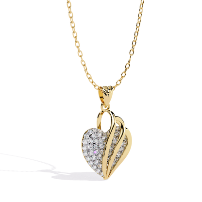 Diamond Heart Swirl Pendant in Yellow Gold
Yellow Gold Heart Pendant Side Angle
Twisted Heart Diamond Pendant Yellow Gold
Side Angle Pave Heart Pendant Yellow Gold
Yellow Gold Curved Heart Diamond Pendant
Heart Shape Diamond Pendant in Yellow Gold
Yellow Gold Layered Heart Pendant Design
Modern Heart Diamond Pendant Yellow Gold
Yellow Gold Open Heart Diamond Pendant
Elegant Diamond Heart Pendant Yellow Gold