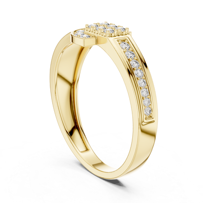 Side angle yellow gold diamond ring design
Yellow gold diamond band profile view
Angled yellow gold diamond ring setting detail
Yellow gold ring with side diamonds design
Profile angle diamond band ring style
Yellow gold diamond accent ring side detail
Contemporary yellow gold ring angled view
Side perspective yellow gold diamond band design
Yellow gold diamond ring shank profile style
Angled view yellow gold diamond ring setting