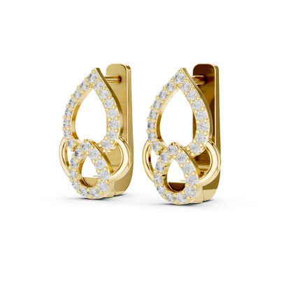 Yellow gold double teardrop diamond huggie earrings side view
Round diamond double teardrop earrings in yellow gold
Open teardrop diamond huggie earrings side profile
Yellow gold diamond drop huggie earrings design
Double pear shape diamond earrings side view
Round diamond open drop earrings in yellow gold
Interlocking teardrop diamond huggie earrings
Yellow gold diamond accented drop earrings
Modern double drop diamond earrings side angle
Teardrop shaped round diamond huggie earrings side view