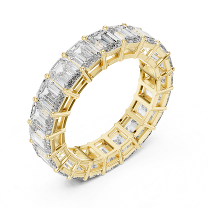 Emerald Cut Diamond Eternity Ring Angled View in Yellow Gold
Yellow Gold Emerald Diamond Eternity Band Side Angle
Emerald Cut Diamond Wedding Band Perspective View
Full Eternity Emerald Diamond Ring Angled Display
Emerald Diamond Band Ring Prong Set View
Yellow Gold Emerald Cut Diamond Ring Side View
Emerald Diamond Eternity Band Diagonal Angle
Continuous Emerald Diamond Ring in Yellow Gold
Emerald Cut Diamond Band Ring Angled Perspective
Yellow Gold Full Eternity Diamond Ring Side Angle