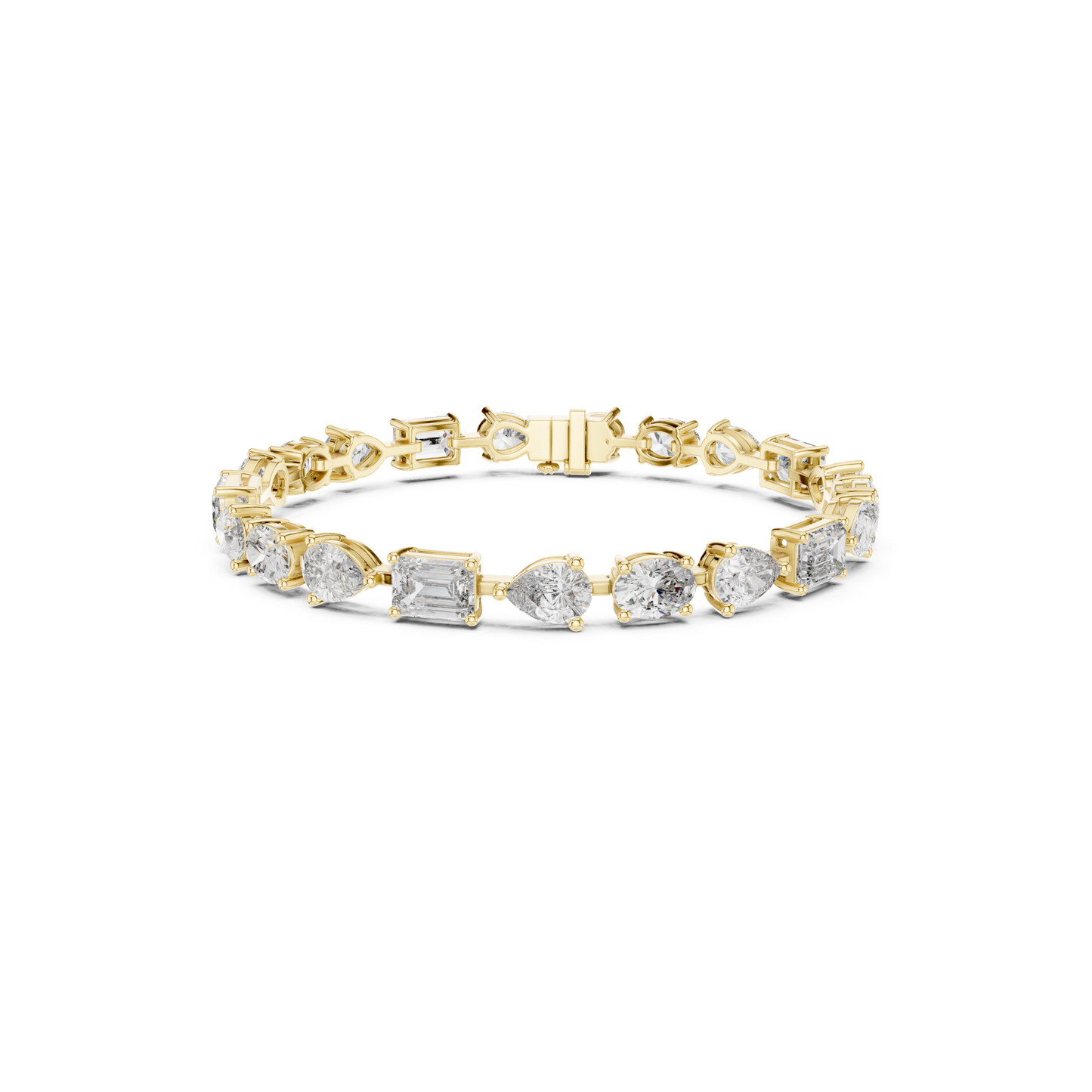 Yellow gold emerald oval pear diamond tennis bracelet
Mixed shape diamond bracelet with emerald oval pear cuts
Yellow gold bracelet featuring pear and oval diamonds
Emerald cut oval cut pear diamond bracelet
Yellow gold multi shape diamond line bracelet
Designer diamond bracelet with mixed shapes
Yellow gold bracelet with emerald oval pear stones
Multi cut diamond tennis bracelet in yellow gold
Pear oval emerald diamond bracelet design
Yellow gold mixed shape diamond bracelet