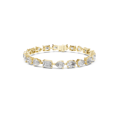Yellow gold emerald oval pear diamond tennis bracelet
Mixed shape diamond bracelet with emerald oval pear cuts
Yellow gold bracelet featuring pear and oval diamonds
Emerald cut oval cut pear diamond bracelet
Yellow gold multi shape diamond line bracelet
Designer diamond bracelet with mixed shapes
Yellow gold bracelet with emerald oval pear stones
Multi cut diamond tennis bracelet in yellow gold
Pear oval emerald diamond bracelet design
Yellow gold mixed shape diamond bracelet