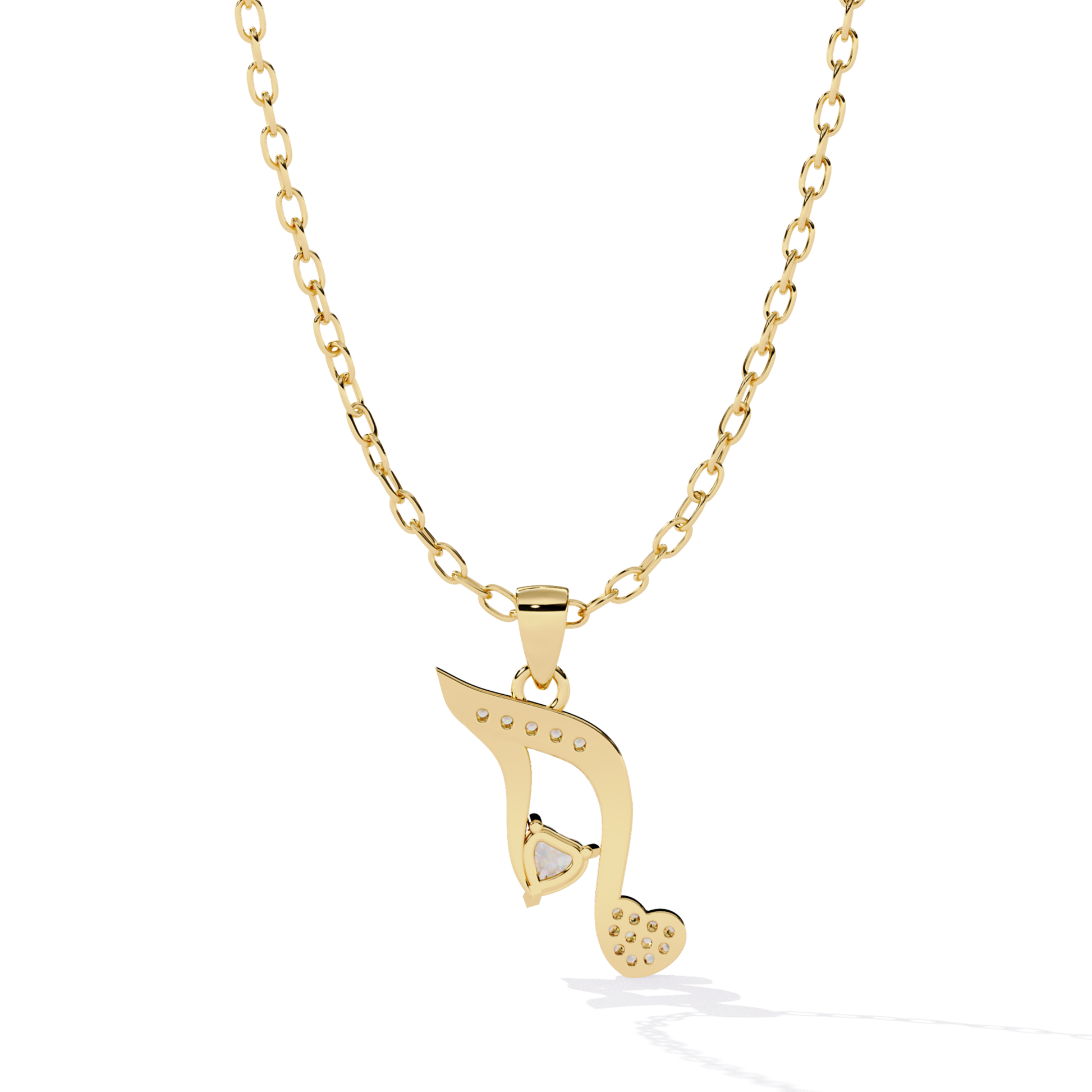 Yellow gold heart diamond musical note pendant back view
Rear view of yellow gold musical note pendant
Yellow gold music note pendant reverse view
Back side of heart diamond musical pendant
Yellow gold musical note pendant back profile
Heart diamond music pendant rear detail
Yellow gold pendant with musical note back
Reverse view of heart diamond music pendant
Polished musical note pendant back view
Luxury heart diamond musical pendant back