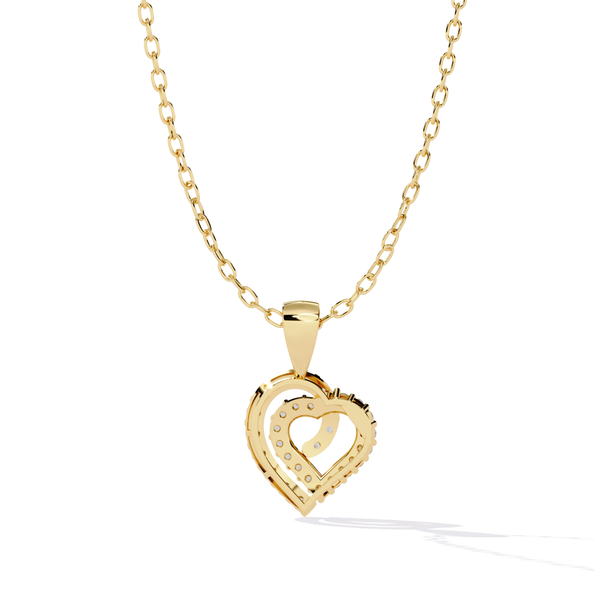 Yellow Gold Layered Heart Round Diamond Pendant Back View
Back View Layered Heart Diamond Pendant
Yellow Gold Double Heart Diamond Pendant Back View
Rear View Heart Diamond Pendant
Layered Heart Gold Pendant Back Side
Yellow Gold Open Heart Pendant Reverse View
Heart Shape Diamond Pendant Back Profile
Polished Layered Heart Pendant Back View
Yellow Gold Heart Necklace Pendant Back
Layered Heart Round Diamond Pendant Rear View