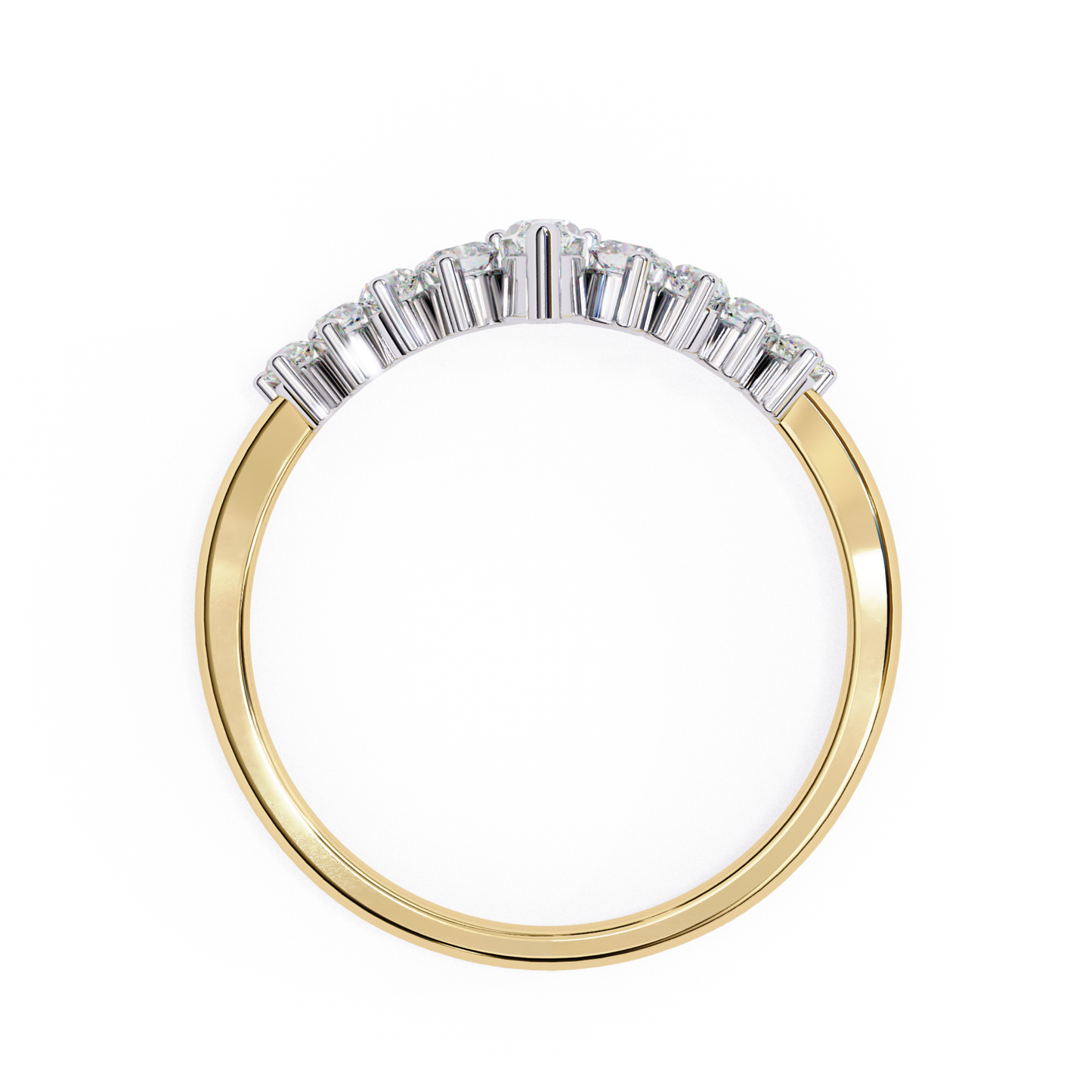 Yellow gold marquise diamond side view
Marquise diamond ring side profile
Yellow gold band with raised diamonds
Side view marquise diamond setting
Yellow gold diamond ring profile
Marquise diamond crown side view
Yellow gold band side angle
Diamond setting side detail
Marquise diamond ring side design
Yellow gold ring side finish