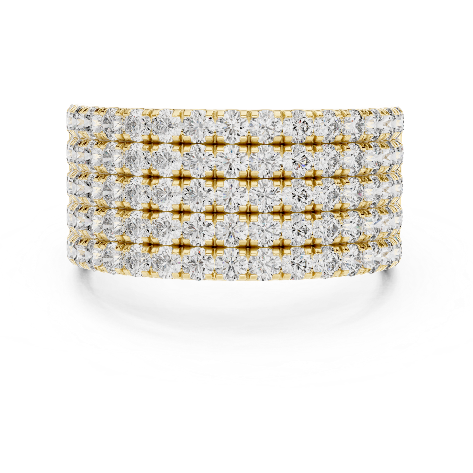 Yellow gold multi row Pave diamond band ring
Wide yellow gold round diamond statement band
Yellow gold luxury diamond anniversary ring for women
Multi layer yellow gold diamond band with round stones
Yellow gold wide Pave diamond fashion ring
Bold yellow gold multi row diamond band design
Yellow gold round brilliant diamond wide ring
Elegant yellow gold layered diamond anniversary band
Yellow gold statement ring with multi row diamonds
Wide yellow gold diamond band with Pave setting