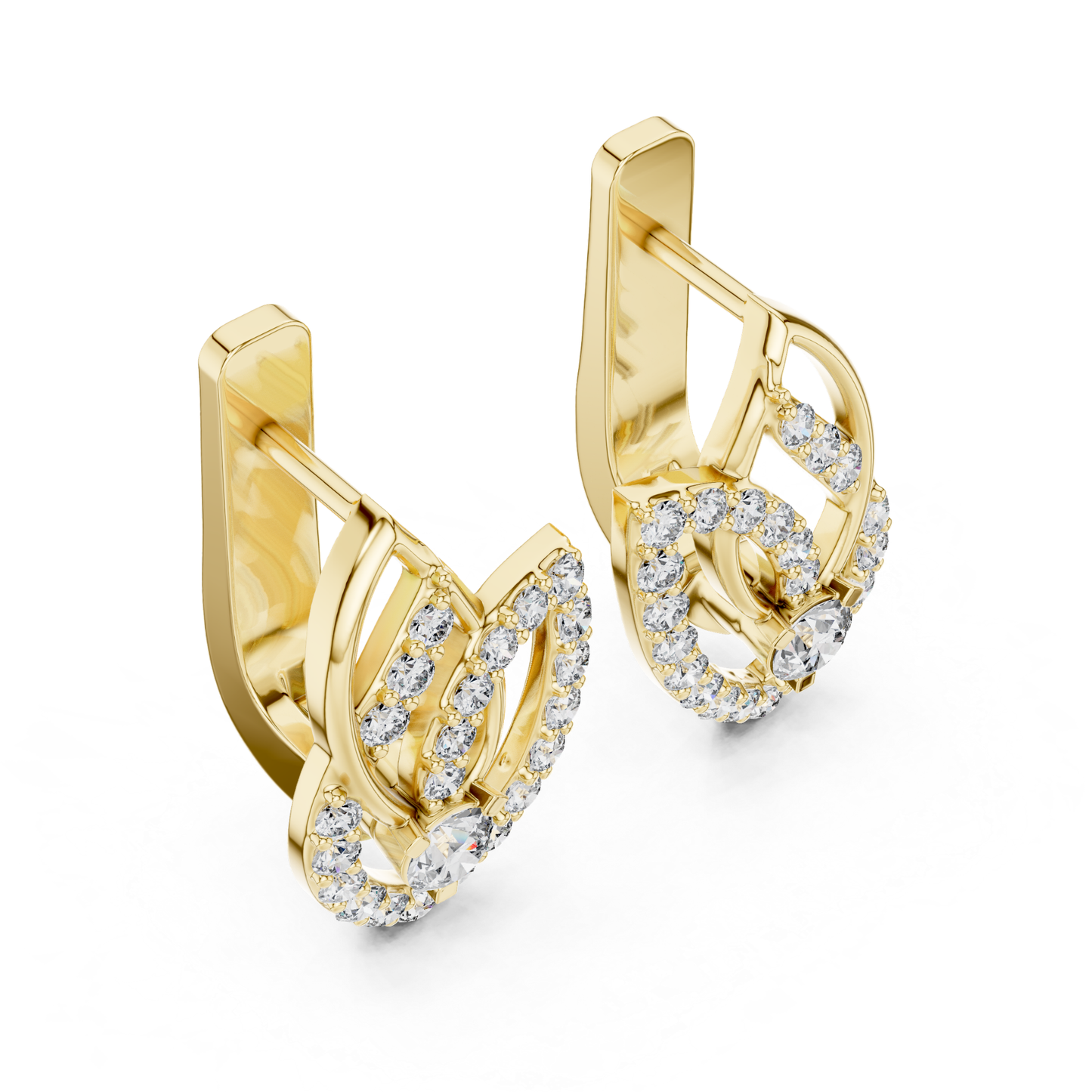 Angle view yellow gold open halo diamond earrings
Yellow gold round diamond open earrings angle view
Open halo diamond earrings in yellow gold
Luxury yellow gold diamond earrings angle profile
Round diamond open earrings in gold
Yellow gold diamond earrings with open design
Elegant open halo diamond earrings side angle
Fine yellow gold round diamond earrings angle view
Modern yellow gold open earrings with round diamonds
Yellow gold open halo diamond earrings perspective view