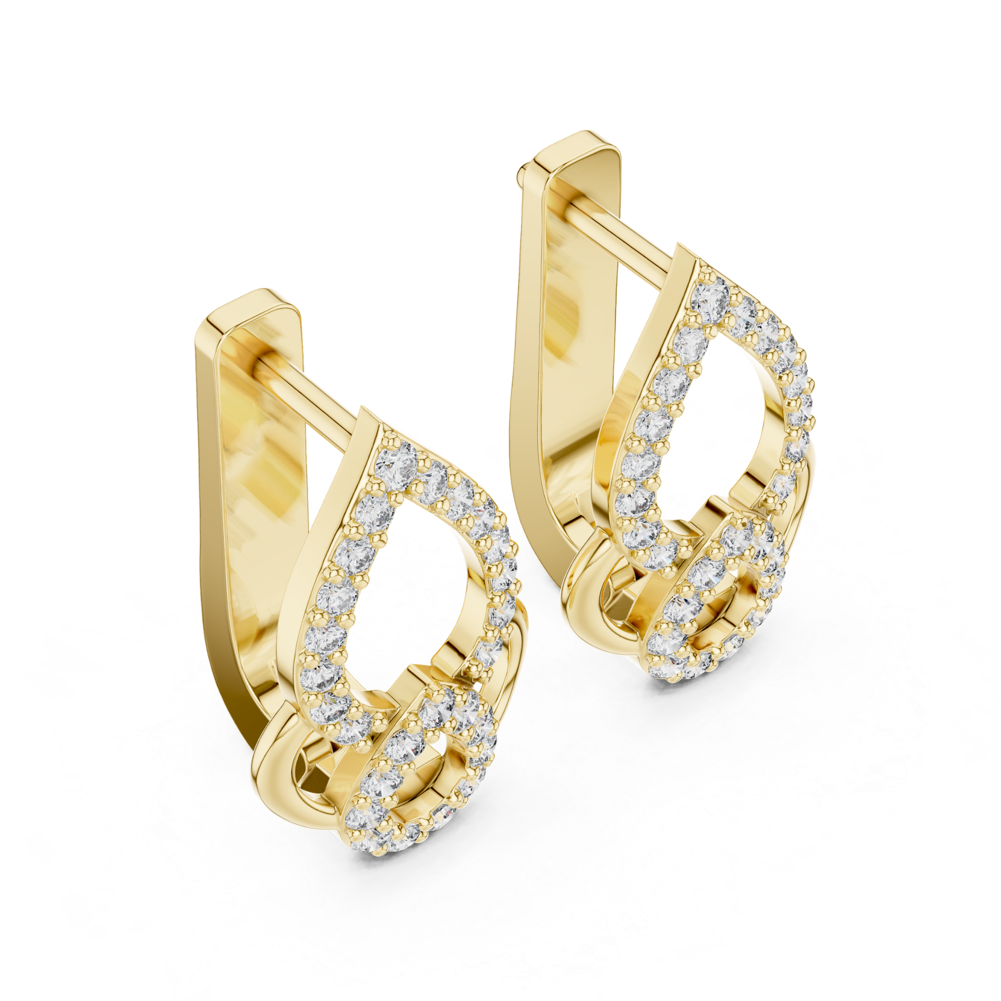 Yellow gold open teardrop diamond earrings side view
Round diamond teardrop huggie earrings side profile
Yellow gold open drop diamond earrings side angle
Double teardrop round diamond earrings side view
Diamond lined teardrop earrings in yellow gold
Open pear shape diamond earrings side profile
Yellow gold diamond huggie earrings with drop design
Round diamond open frame earrings side view
Teardrop diamond drop earrings side angle
Yellow gold diamond earrings with open silhouette