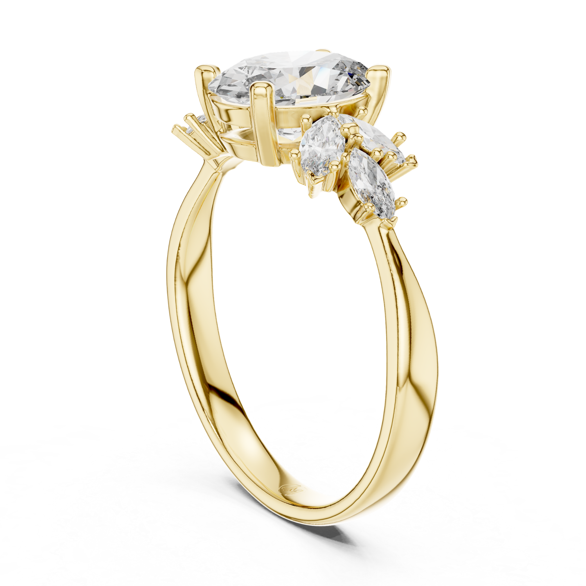Oval Diamond Floral Ring Yellow Gold Profile View
Classic Oval Diamond Ring Yellow Gold Profile View
Marquise Diamond Floral Ring Yellow Gold Profile View
Oval Diamond Cluster Ring Yellow Gold Profile View
Four Prong Oval Diamond Ring Yellow Gold Profile View
Yellow Gold Oval Diamond Flower Profile View
Nature Inspired Oval Ring Yellow Gold Profile View
Elegant Oval Diamond Ring Yellow Gold Profile View
Yellow Gold Floral Diamond Ring Profile View
Oval Diamond Statement Yellow Gold Profile View