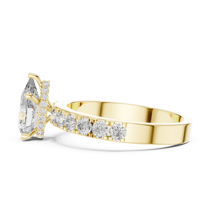 Side view yellow gold pear diamond engagement ring
Yellow gold pear diamond ring side profile
Pear cut diamond ring in yellow gold side
Yellow gold pear solitaire ring side view
Side profile pear diamond ring in yellow gold
Yellow gold pear ring with side setting
Pear diamond engagement ring side angle
Yellow gold pear diamond ring side detail
Side angle yellow gold pear diamond ring
Yellow gold pear ring profile with diamonds