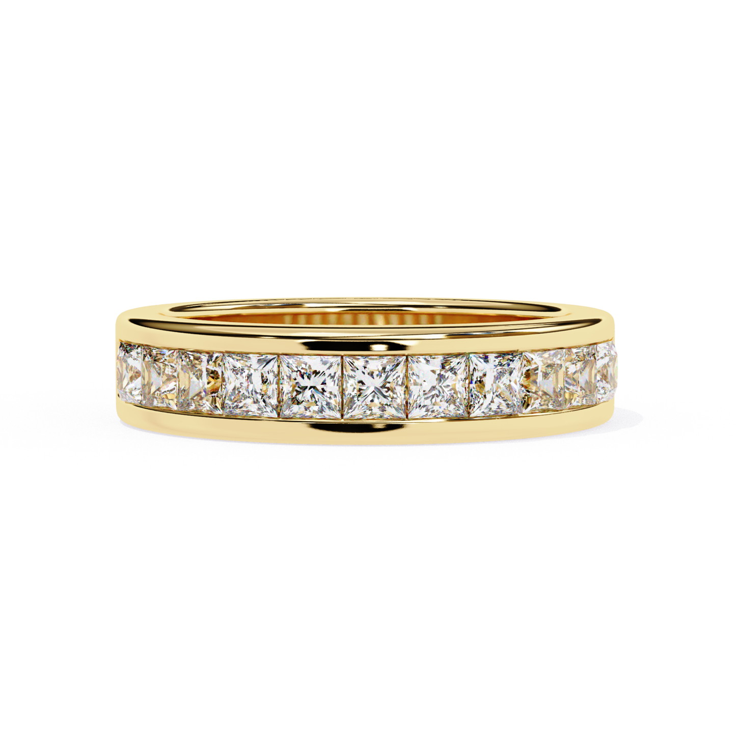 Yellow gold princess cut diamond band
Princess cut diamond channel band yellow gold
Yellow gold band with princess diamonds
Princess cut diamond ring yellow gold
Yellow gold channel set princess diamonds
Princess diamond band front view
Yellow gold straight princess diamond band
Channel princess cut diamond ring
Yellow gold ring with princess diamonds
Princess cut diamond band yellow gold
