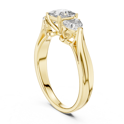 Yellow gold princess cut diamond ring angled side view
Yellow gold princess center diamond ring side profile
Yellow gold diamond ring elegant angled design
Yellow gold engagement ring princess cut side view
Yellow gold diamond ring side setting close look
Princess cut diamond ring yellow gold polished finish
Yellow gold ring diamond arrangement side angle
Yellow gold fine diamond ring elegant structure
Yellow gold princess diamond ring modern side view
Classic diamond ring yellow gold angled style